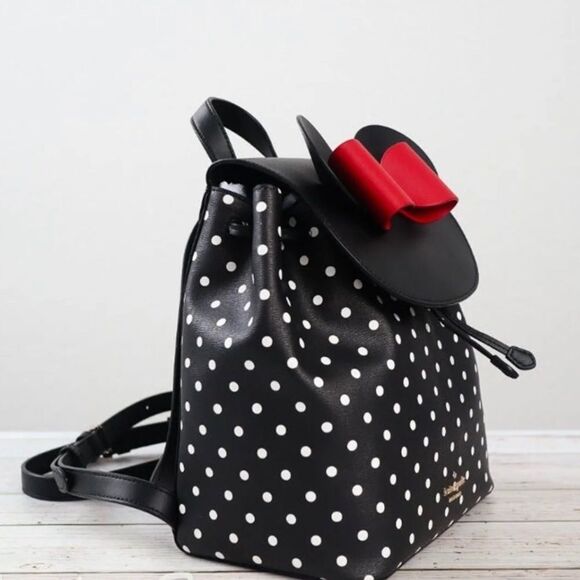 disney x kate spade new york minnie mouse backpack main image 7
